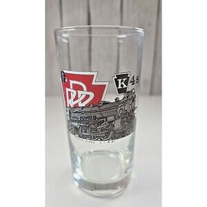 Pennsylvania RR. K4s. Frank Evans 1987 Souvenir Glass Locomotive Train